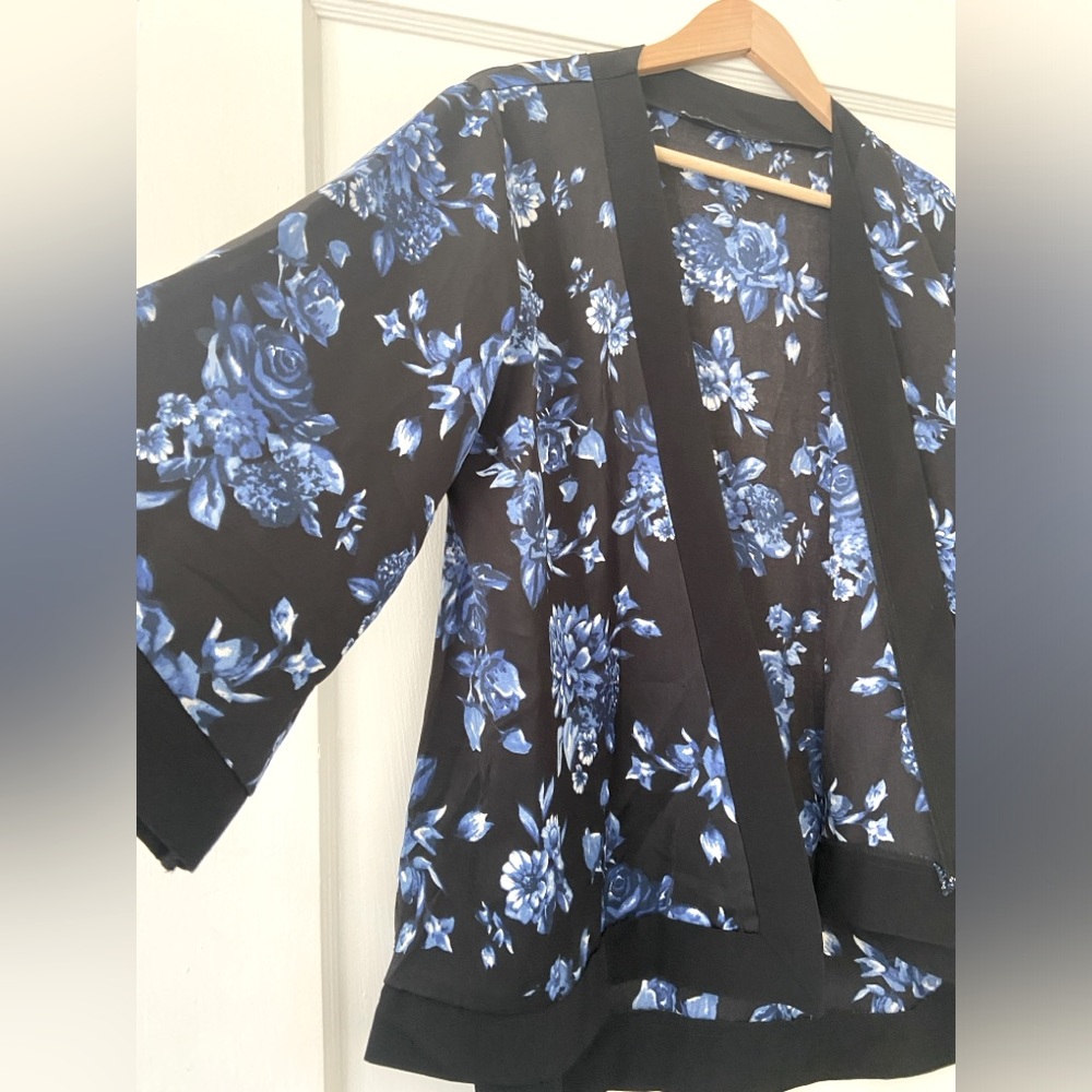 Vintage Silky Lightweight Kimono